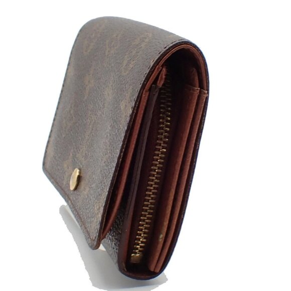LOUIS VUITTON Porte Monnaie Billets Tresor Wallet Monogram Brown M61730 01EF434 - Picture 2 of 16